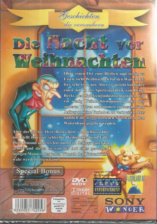 Bild 8 Advent+Nikolaus+Weihnacht! versch. DVDs - Zeichentrick-Weihnachten +...  !!!