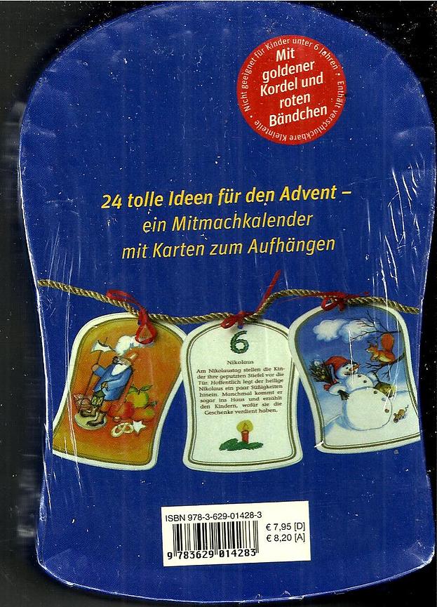 Bild 2 Advent+Nikolaus+Weihnacht ! Bastel-Advents-Kalender: Mein bunter Adventskalender