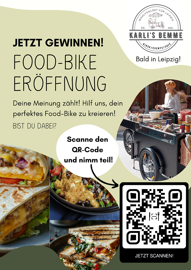 Bild 1 Umfrage zu einem neuen Food-Bike Konzept - Deine Meinung zählt!