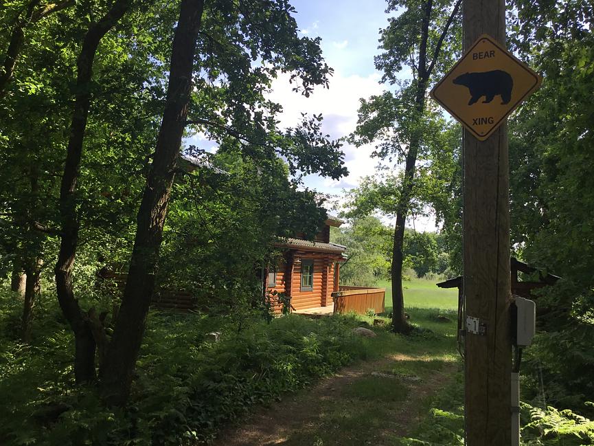 Bild 5 EINE WOCHE WOHNEN WIE IN KANADA - BLOCKHAUS AM WALDRAND