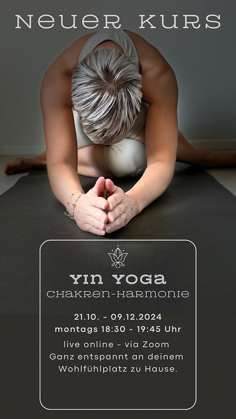 Bild 1 Online | Yin Yoga | Chakren Harmonie