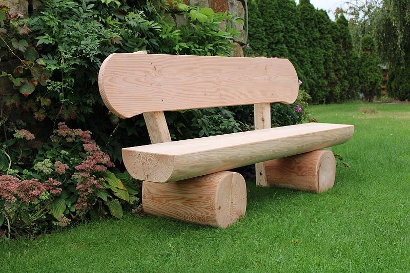 Bild 4 Gartenbank aus Holz. Rentners Geschenk.