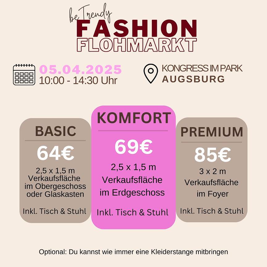 Bild 2 beTreny Frauen Fashion Flohmarkt in Augsburg