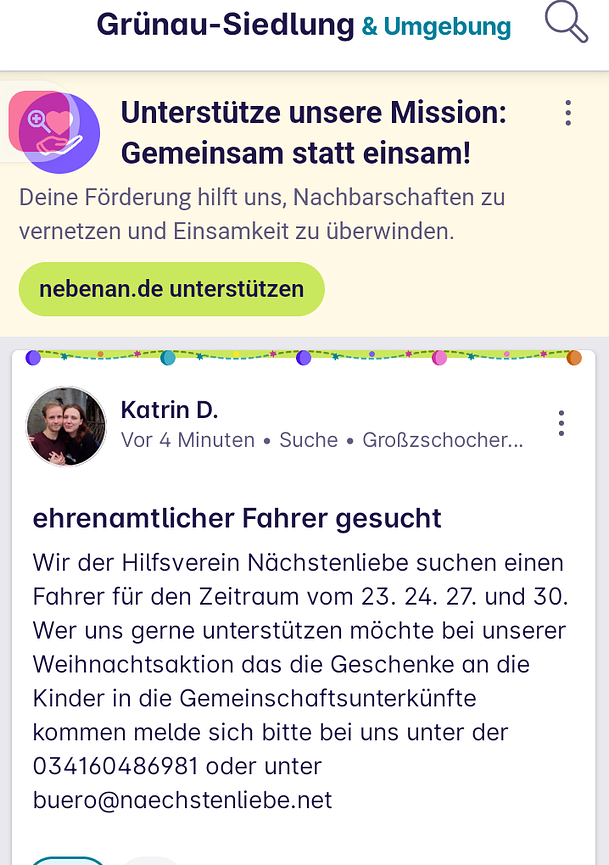 Bild 1 🧑‍🎄#WEIHNACHTSAKTION🧑‍🎄 https://www.naechstenliebe.net/