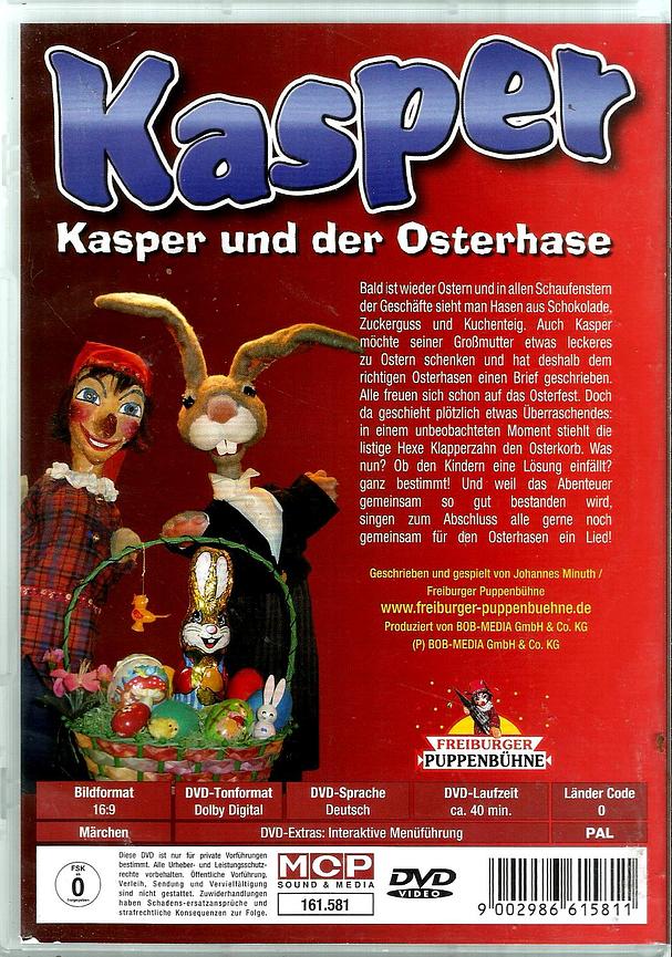 Bild 4 Fürs Osterfest ins Osternest! " Das Kasperlebuch " + 7 versch. Kasper-DVDs !