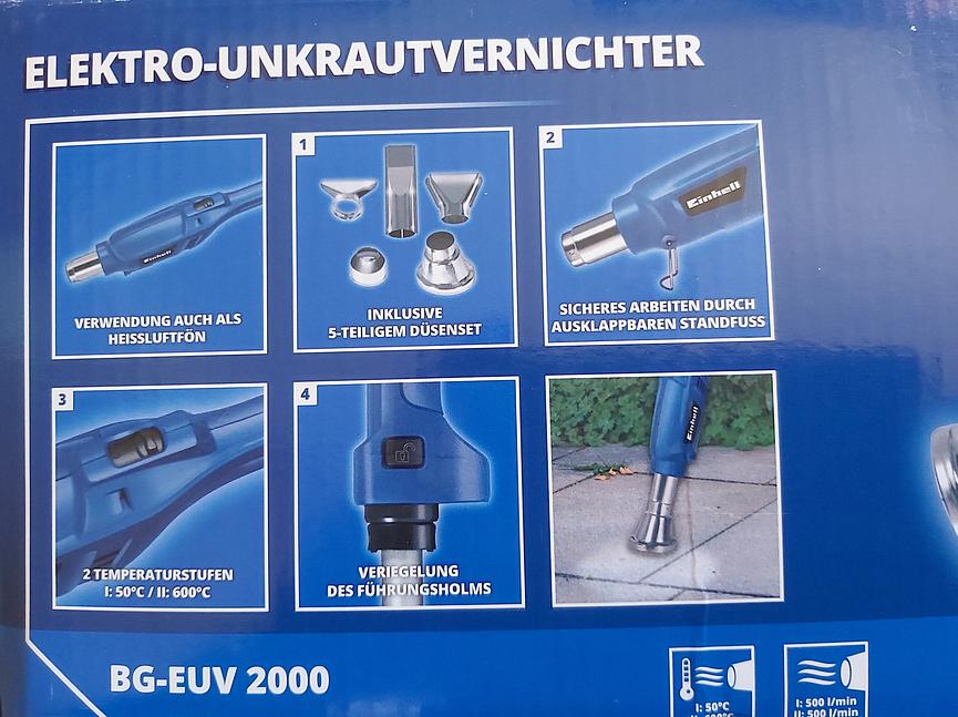 Bild 2 Verschenke Elektro-Unkrautvernichter