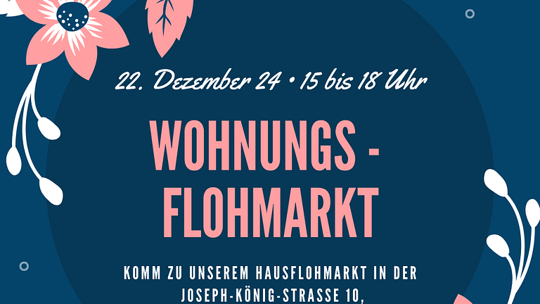 offener privater Wohnungsflohmarkt