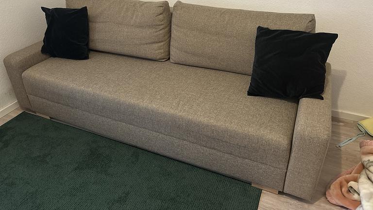 Bettsofa von IKEA in Beige wie Neu!