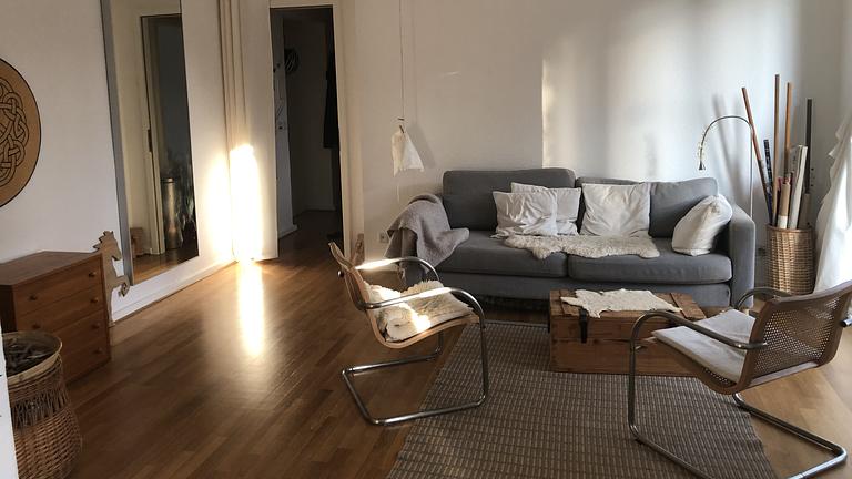 1,5 Zimmer Wohnung im Sommer