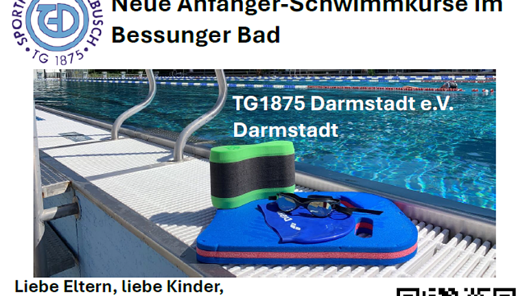 Schwimmanfängerkurse für Kinder ab 4 Jahren