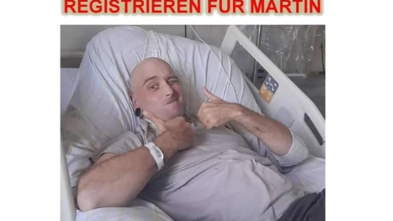 Stammzellen Spender gesucht für Martin