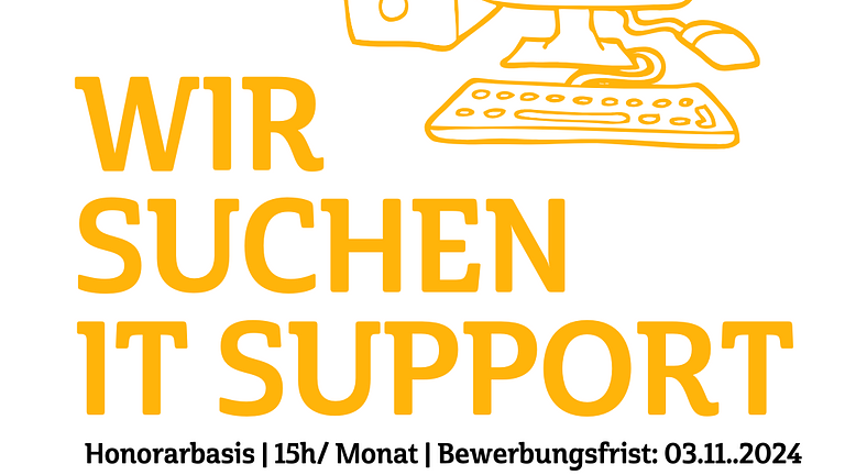 Ausschreibung IT-Support | 15 h/Monat | Kontaktstelle Wohnen