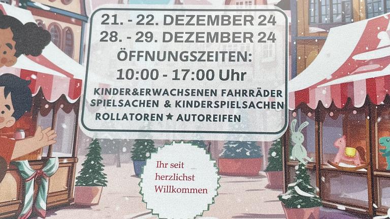 Wochenend-Garagen Flohmarkt am WE des 28.& 29.12.24 in Essen, Manteuffelstr 8a