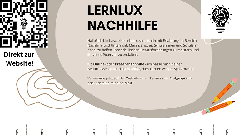 LernLux Nachhilfe von einer Lehramtsstudentin