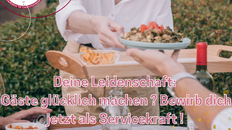 Für unser Team: Service Künstler*in mit Leidenschaft gesucht !