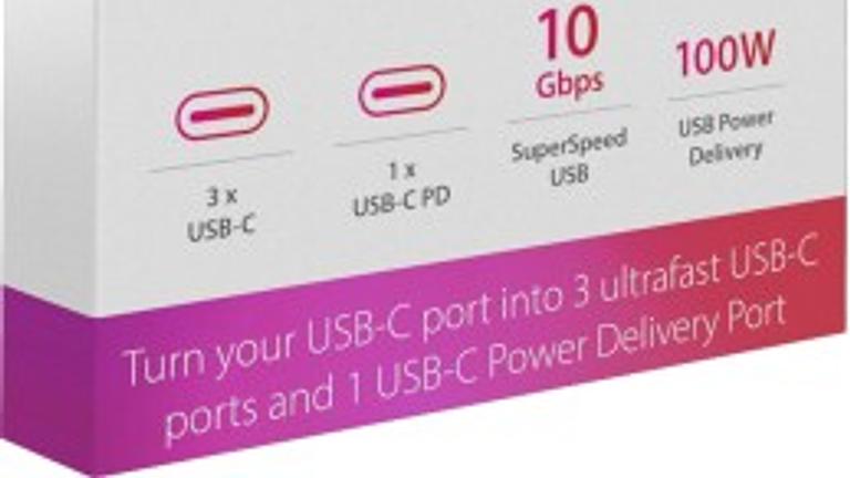 Sitecom USB-C Hup 4 Ports, USB-C 3.1 [Stecker]