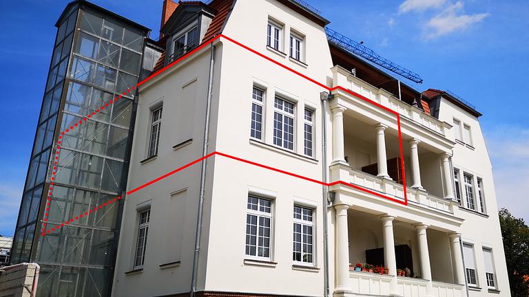 WG-taugliche 3-Zimmer-Altbau-Wohnung in Stahnsdorf bei Potsdam, im Grünen