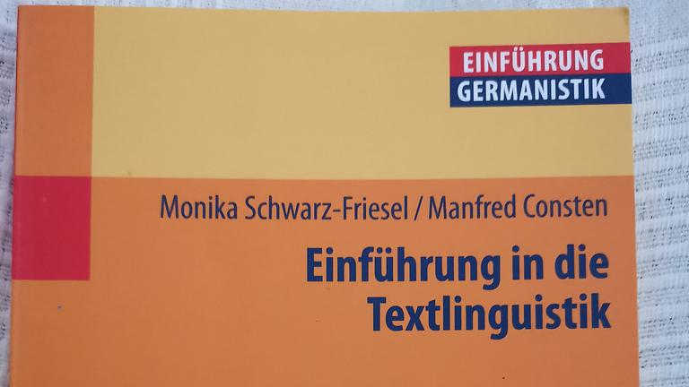 Vorschaubild Einführung in die Textlinguistik