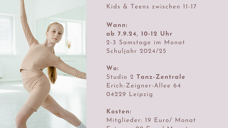 The Four Seasons - Ein Tanzprojekt für Kids und Teens 