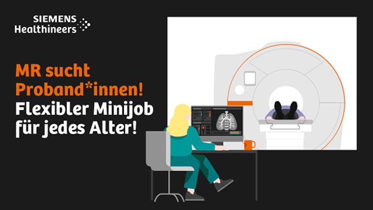 Starte deinen Minijob als Proband*in bei Siemens Healthineers! 🚀