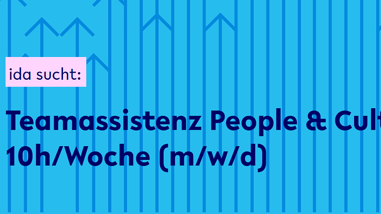 Teamassistenz People & Culture | 10h/Woche (m/w/d) Minijob